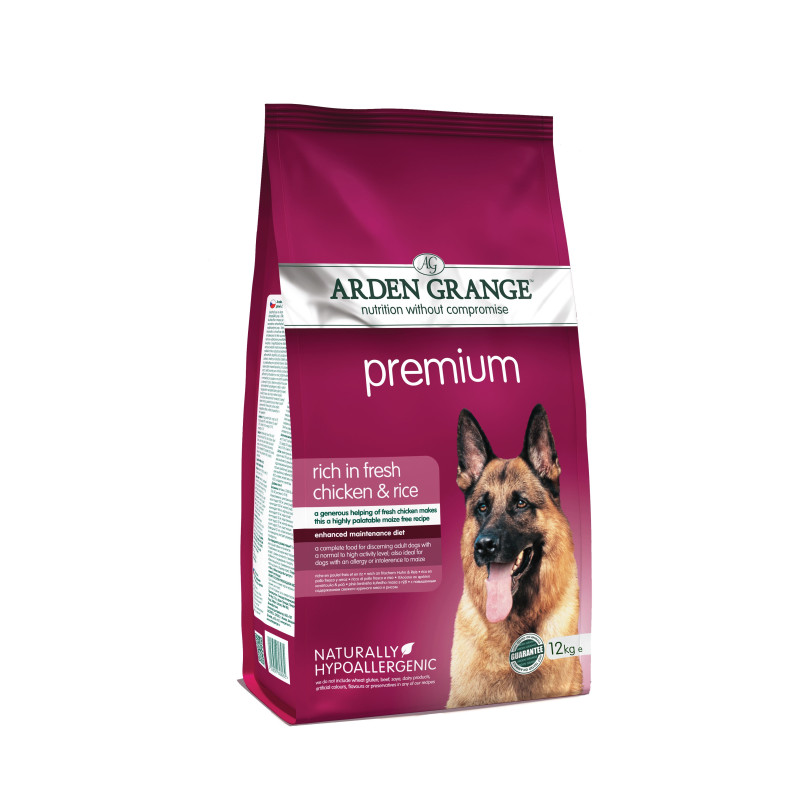 Croquettes Adulte Premium 12kg Arden Grange