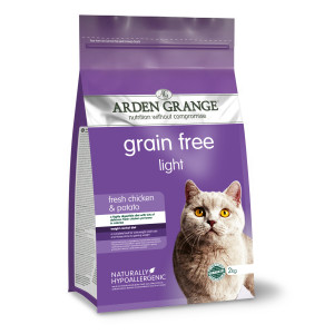 Croquettes chat Adulte Light 2kg Arden Grange