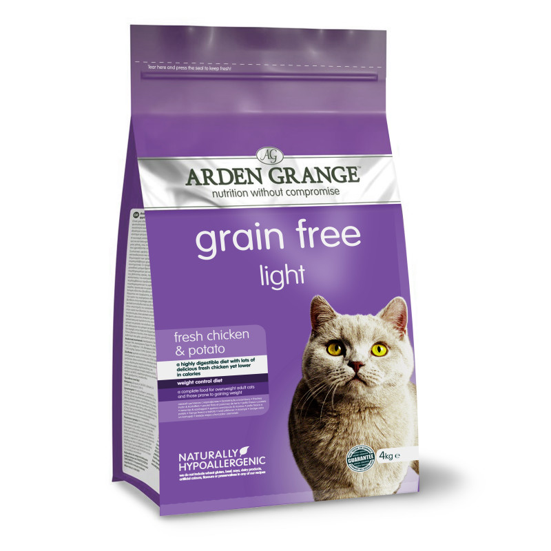 Croquettes chat Adulte Light 4kg Arden Grange