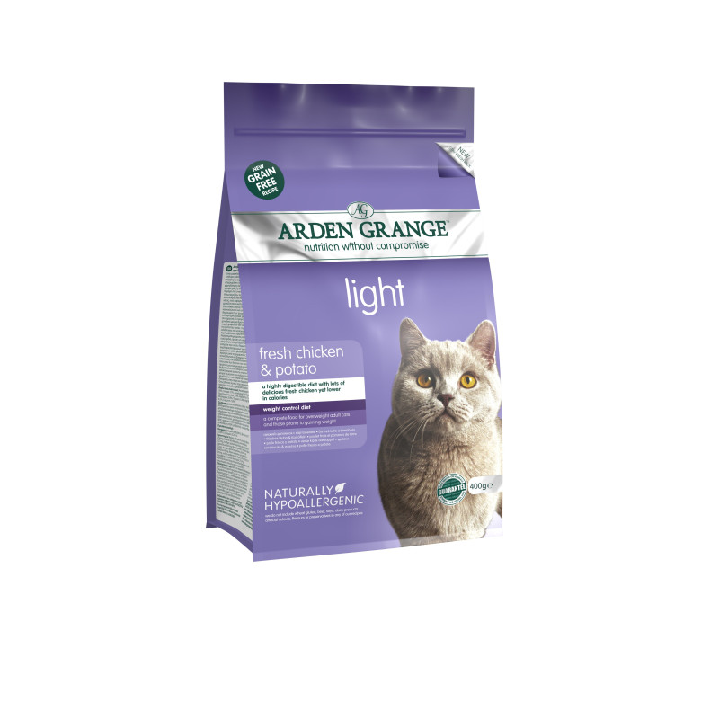 Croquettes chat Adulte Light 400k Arden Grange