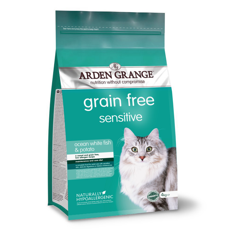 Croquettes chat Adulte Sensible 4kg Arden Grange