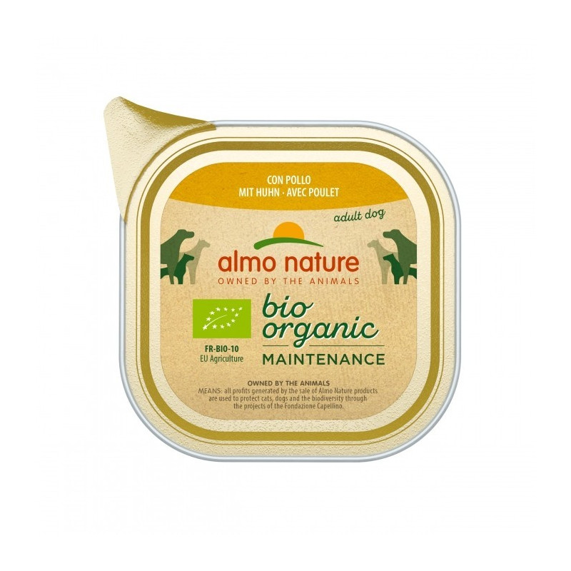 Bio Patée Almo Nature - Poulet 300g