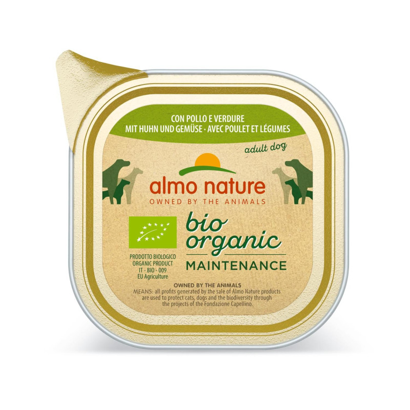 Bio Organic Almo Nature - Poulet légumes 300g