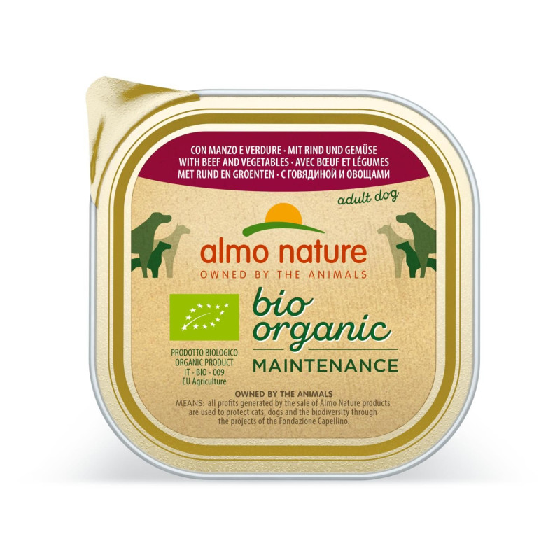 Bio Organic Almo Nature - Boeuf légumes 300g
