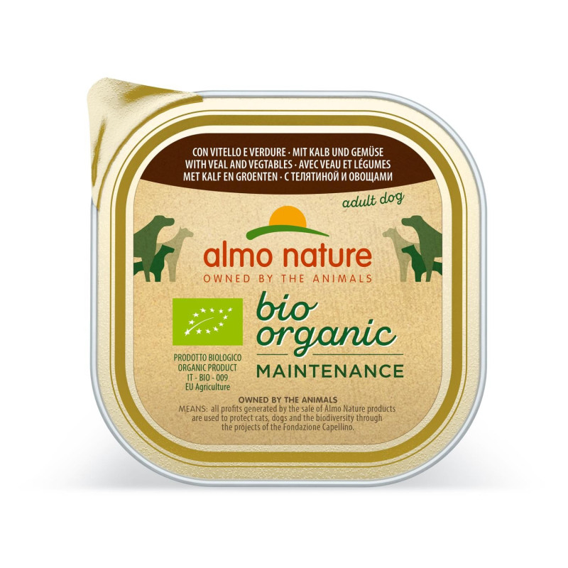 Bio Organic Almo Nature - Veau légumes 300g