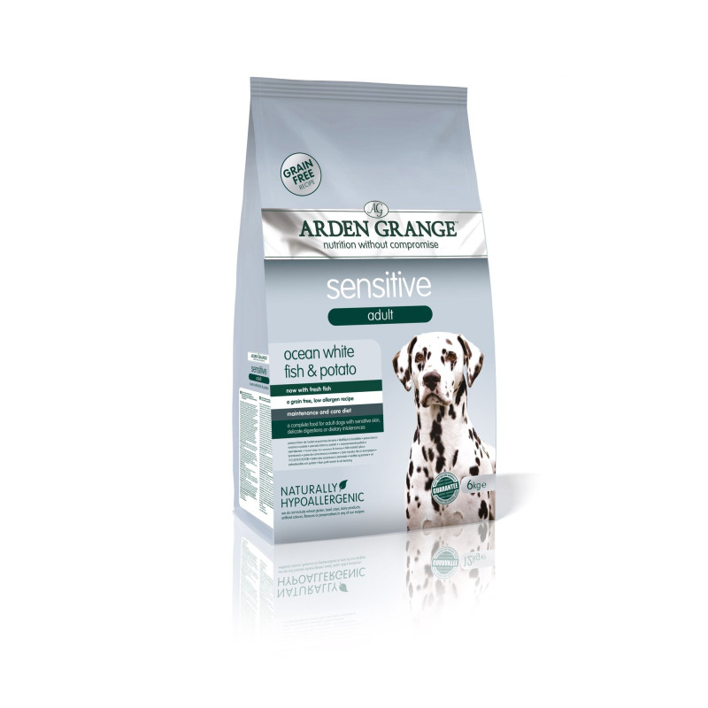 Croquettes Adulte Sensible 6kg Arden Grange