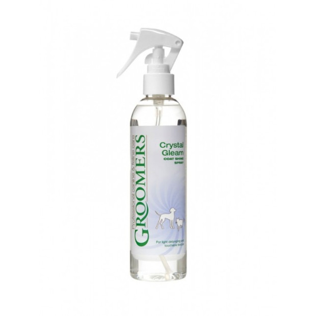 Spray brillance Crystal Gleam Groomers, pelage du chien