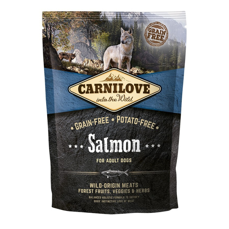 Carnilove saumon croquettes chiens adultes