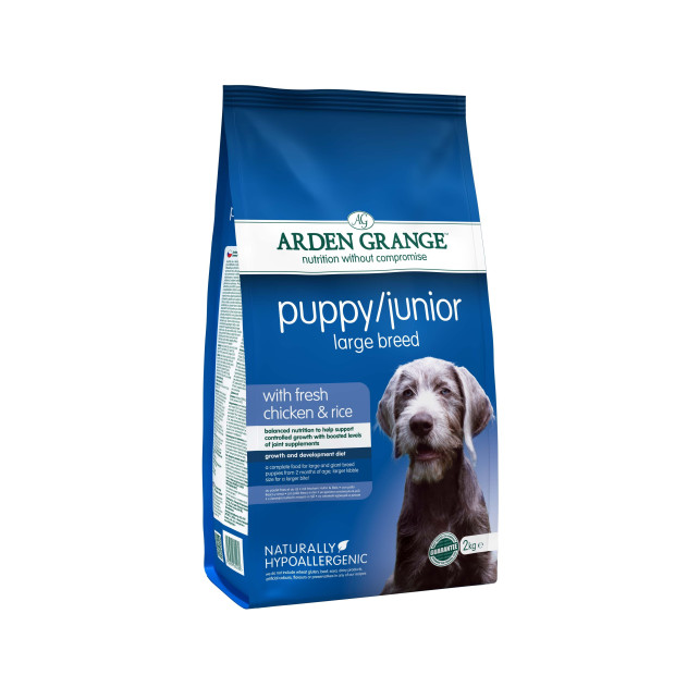 Croquettes Puppy / Junior Grande 2kg Race Arden Grange