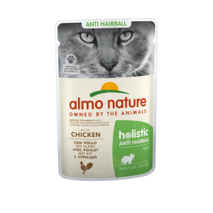 Sachets pâtée anti-hairball poulet