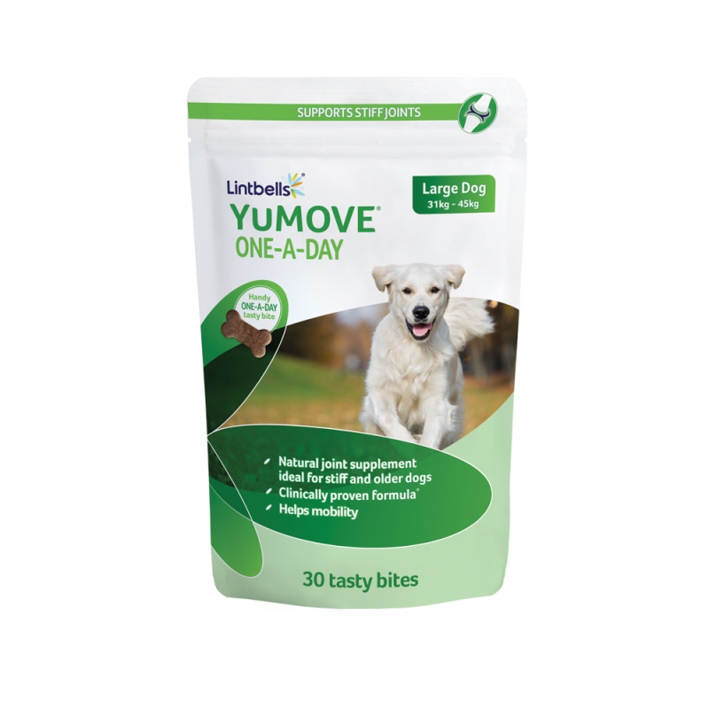 YuMOVE Un-Par-Jour Lintbells x 30 grands chiens paquet seul