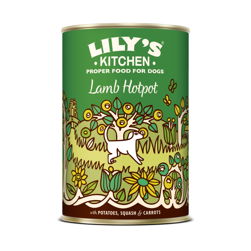Pâtée en boites pour chiens Lily's Kitchen agneau