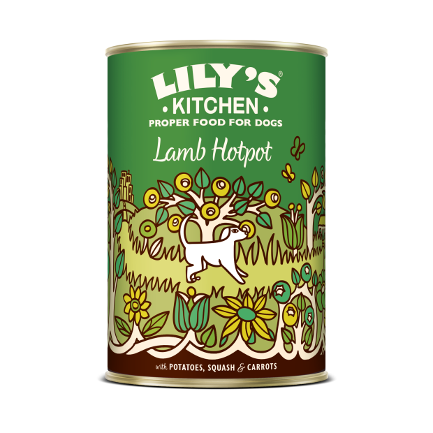 Pâtée en boites pour chiens Lily's Kitchen  agneau