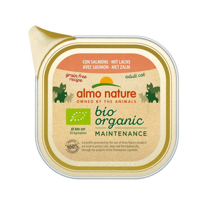 Pâtée Bio Organic Maintenance saumon