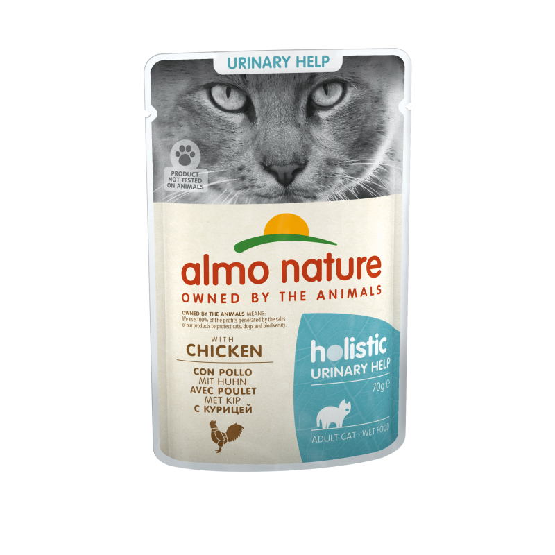 Sachet fraicheur Fonctionnel Urinary Support pour chats poulet - Almo Nature