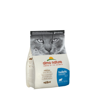 Croquettes Holistic Sterilised Saumon 2kg - Almo Nature