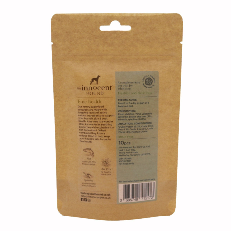 Friandise chien peau et pelage The Innocent Hound dos