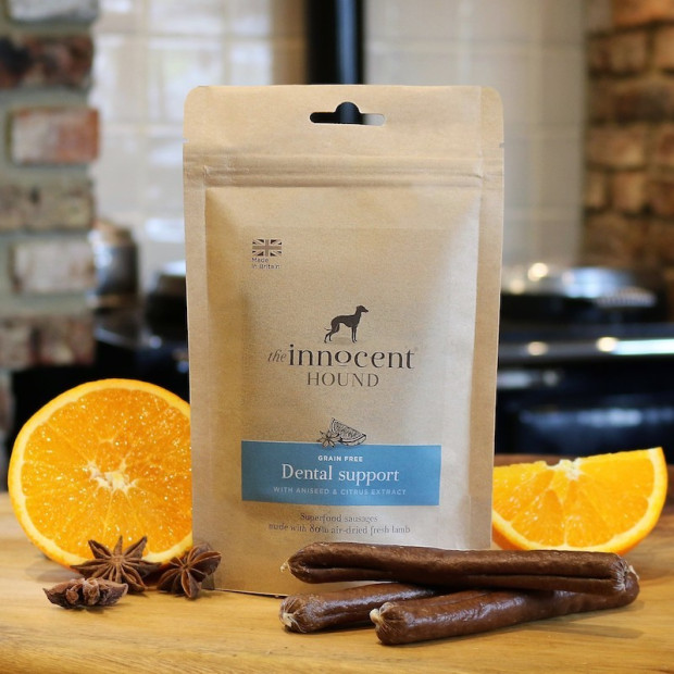 Friandises saucisses dental support The Innocent Hound