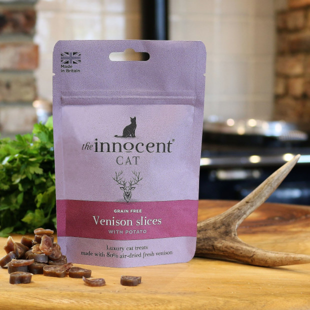 Friandise pour chat naturelle The Innocent Cat gibier