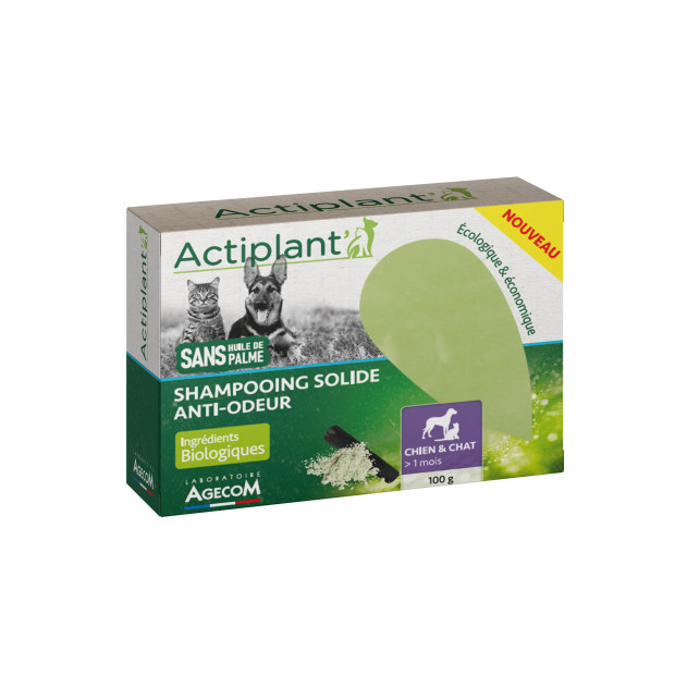 Shampoing solide anti-odeur Actiplant'