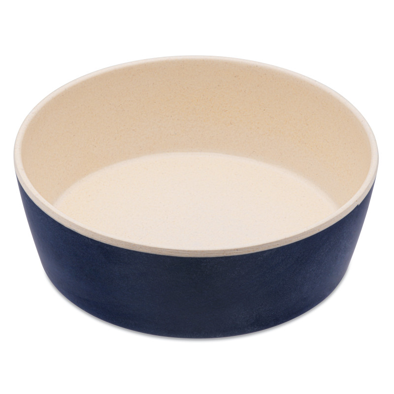 Gamelle bambou Beco Pets Bleu Marine