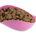 Pelle rose gros plan