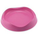Gamelle chat en bambou Beco Pets rose