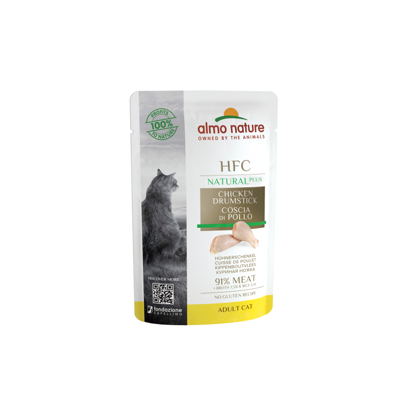 HFC Alternative Sachet fraîcheur Natural + Cuisse de Poulet--Almo Nature