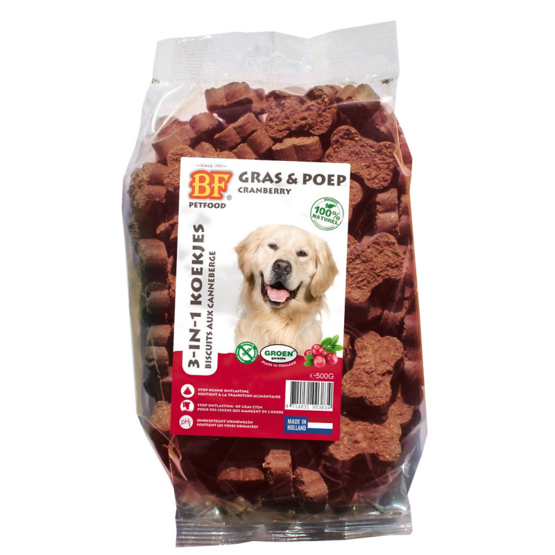 Biscuits pour chiens aux Cranberries Biofood 500g