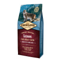 Croquettes au saumon pour chats à poils longs Carnilove 6kg