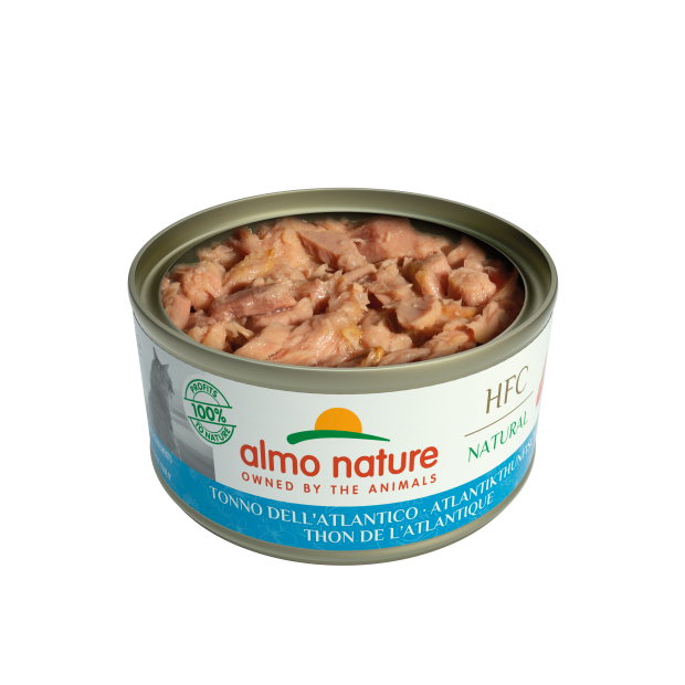 HFC Natural 70g Thon de l'Atlantique ouverte