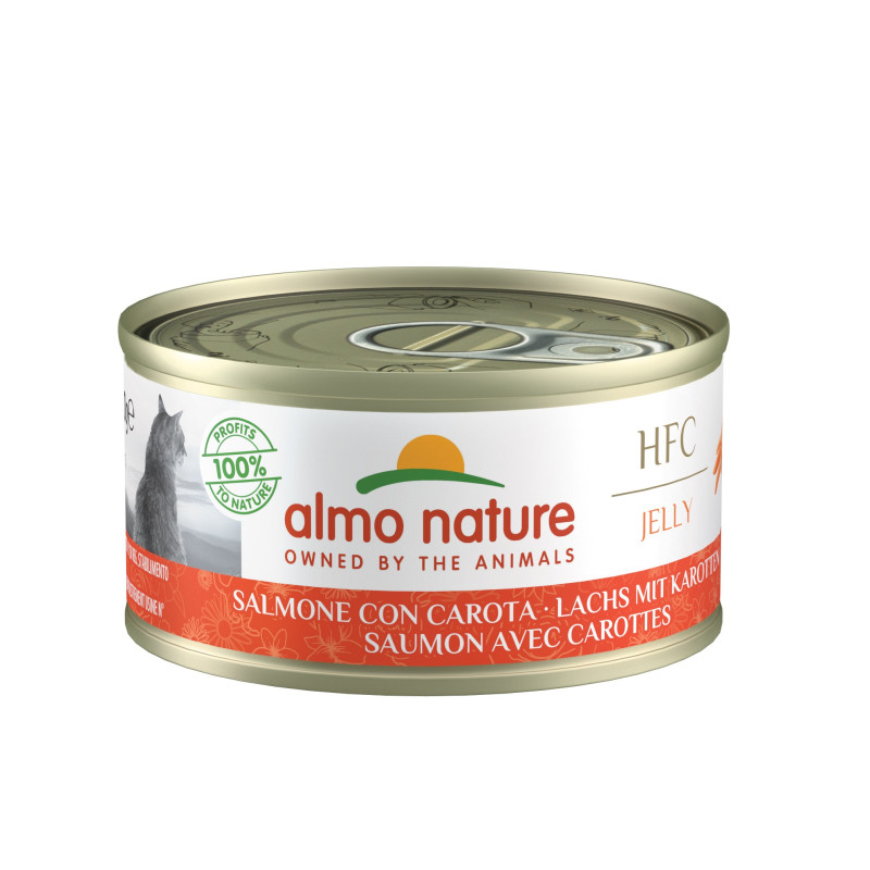 HFC Natural 70g saumon carottes