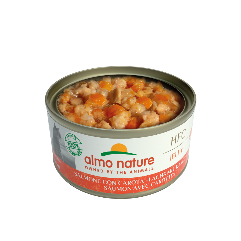 HFC Natural 70g saumon carottes