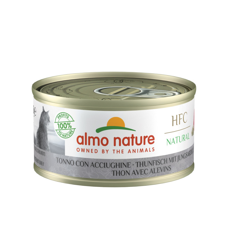 HFC Natural 70g thon avec alevins