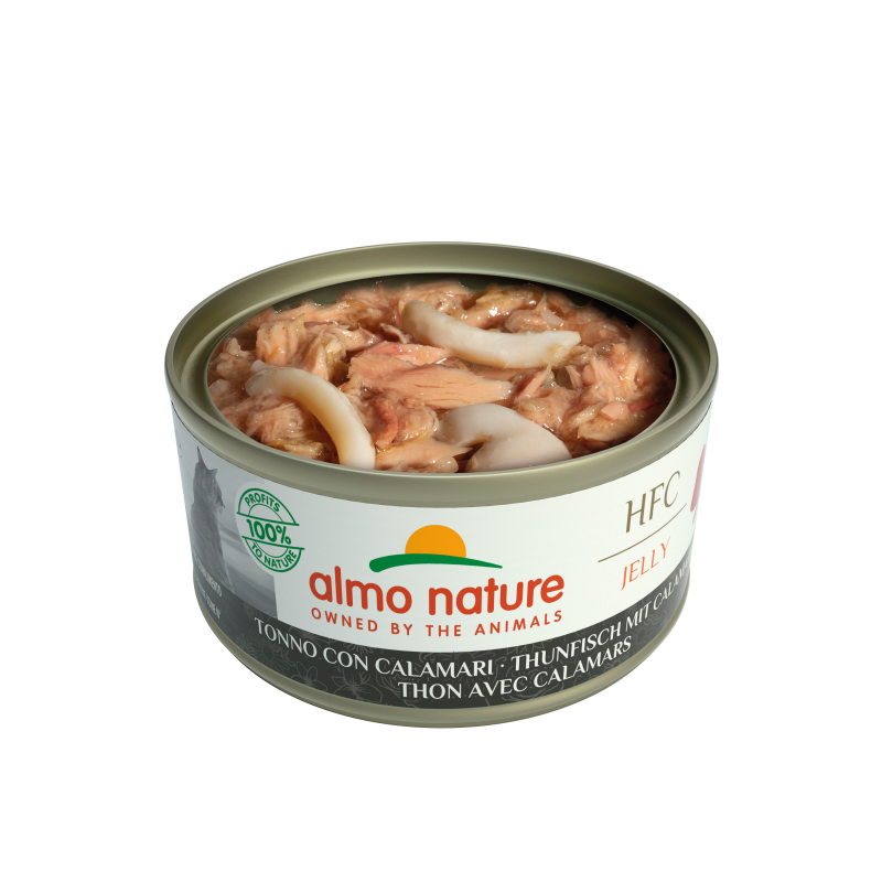 HFC Natural 70g thon avec calamares ouverte