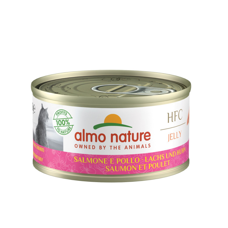 HFC Natural 70g saumon et poulet