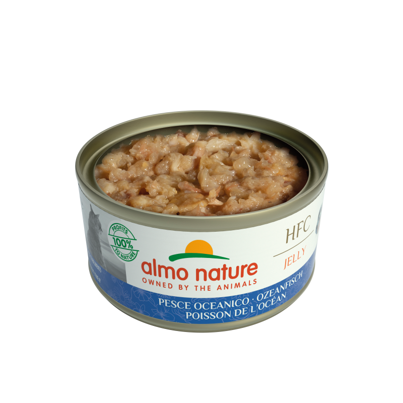 HFC Natural 70g poisson de l'océan ouverte