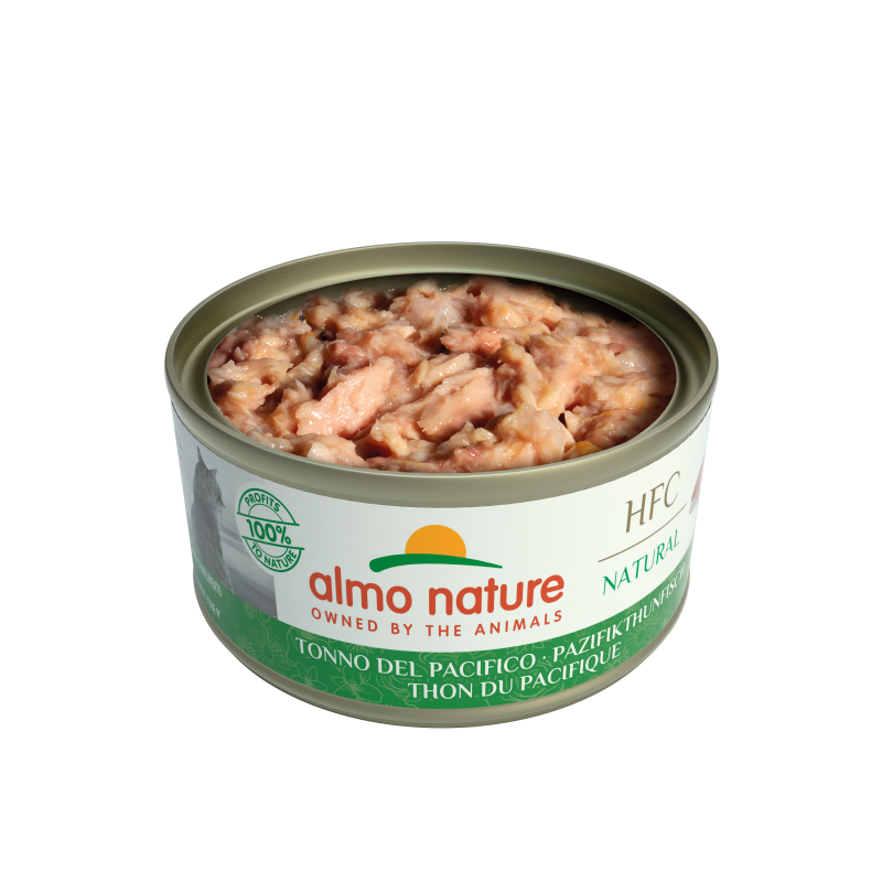 HFC Natural 70g thon du pacifique ouverte