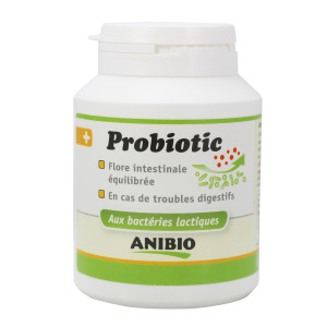 Probiotique chien chat Anibio 120 gélules