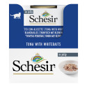 Schesir exclu web - Pack de 6 boites x 85g chat en gelée Thon blanchailles