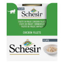 Schesir exclu web - Pack de 6 boites x 85g chat en gelée filets de poulet
