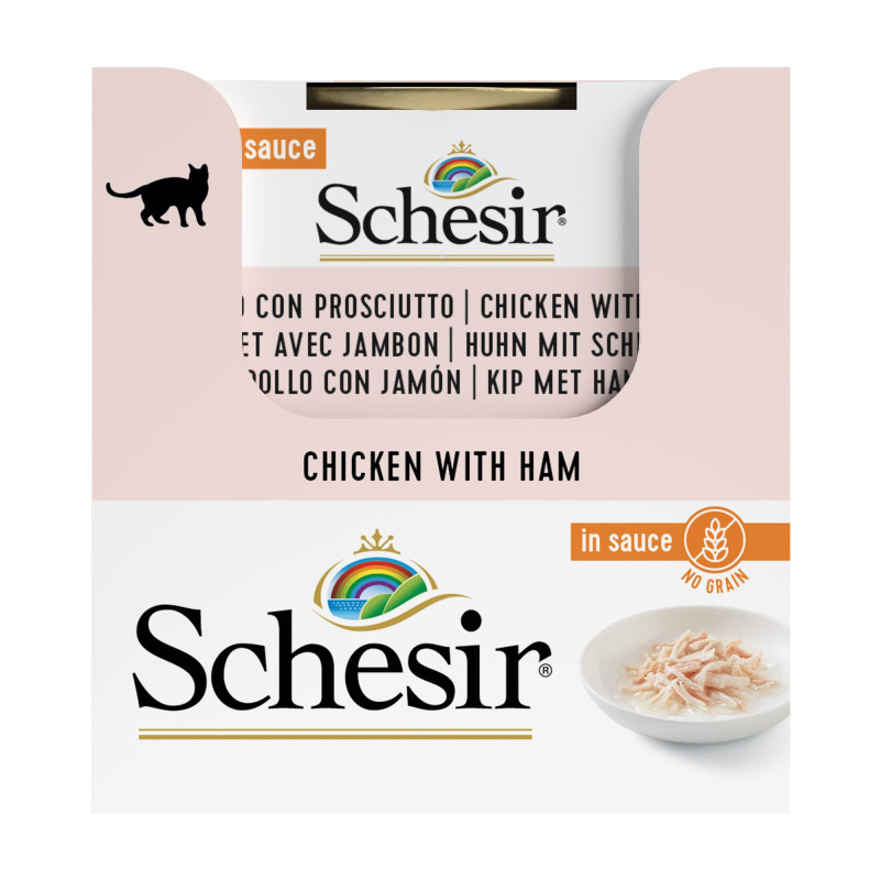 SCHESIR - EXCLU WEB - packs de 6 x70 g - poulet jambon package