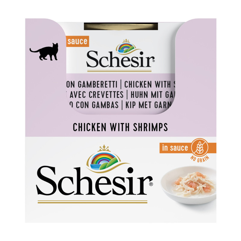 SCHESIR - EXCLU WEB - packs de 6 x70 g - poulet crevettes Package