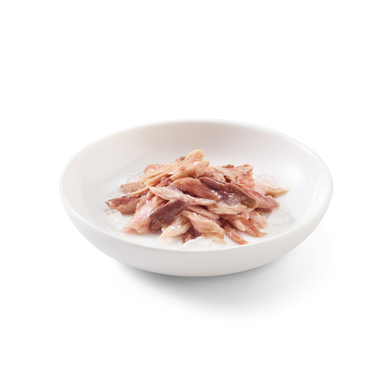 SCHESIR - Multipack 6 x 50 g. - Chat - en gelée Thon crevettes . Contenu