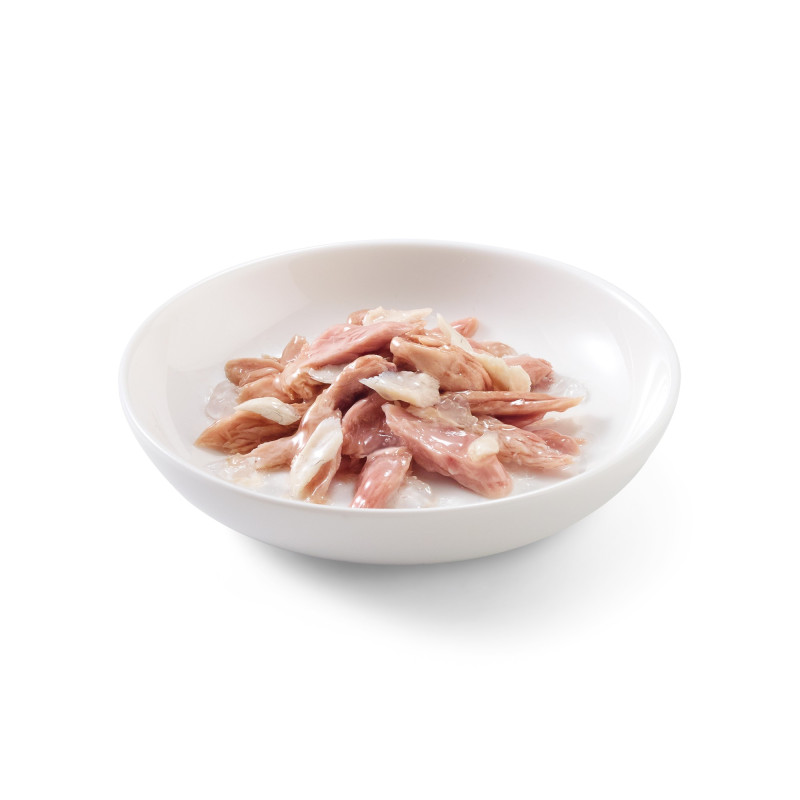 SCHESIR - Multipack 6 x 50 g. - Chat - en gelée Thon et bar. Contenu