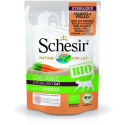 SCHESIR BIO - Sachet fraicheur BIO 85 g - Chat Boeuf poulet carottes