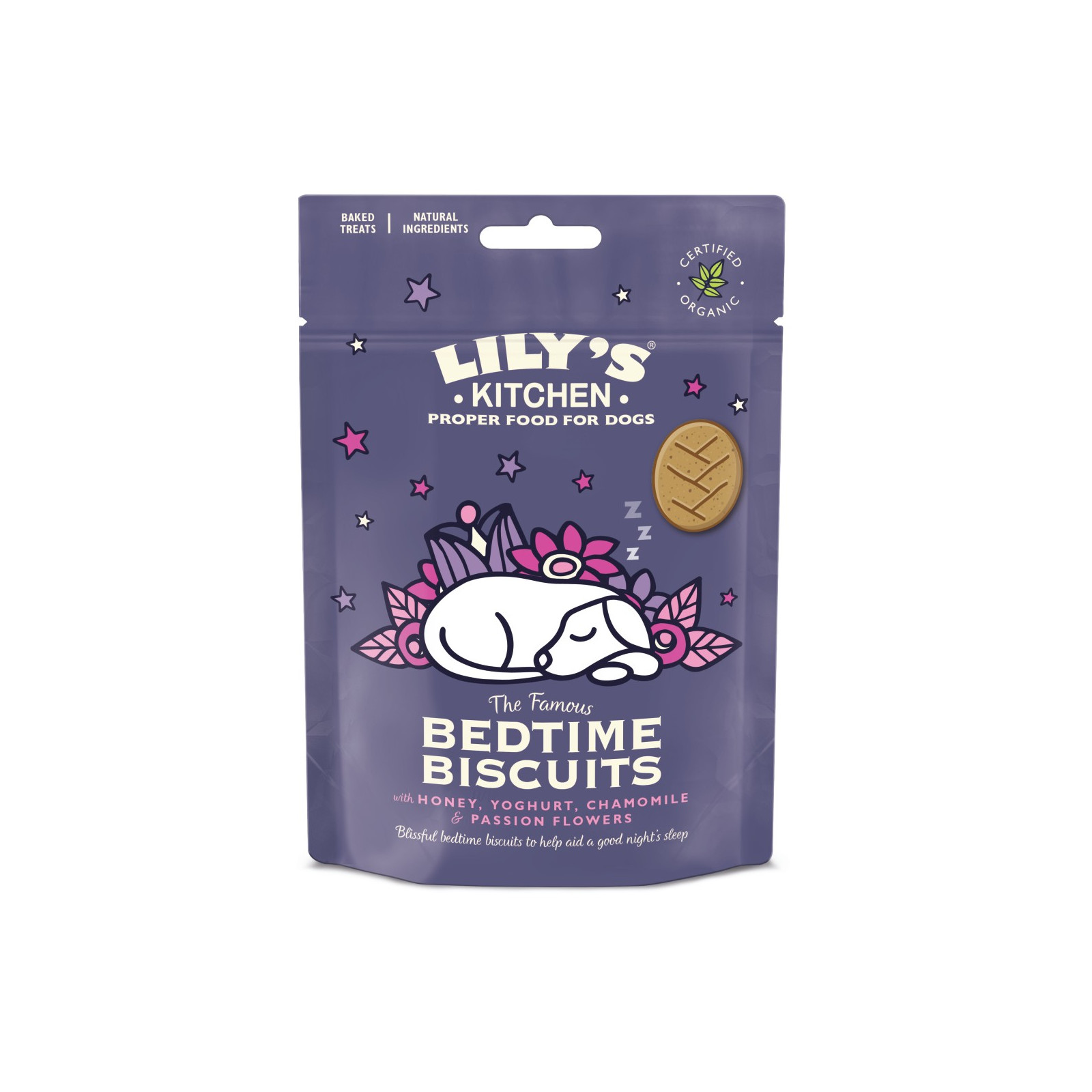 Biscuits bio pour le coucher Lily's Kitchen, pour chien