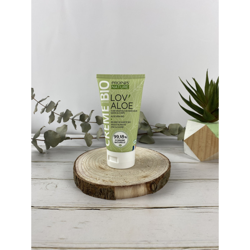 Crème Aloe Vera Bio Propos'Nature new