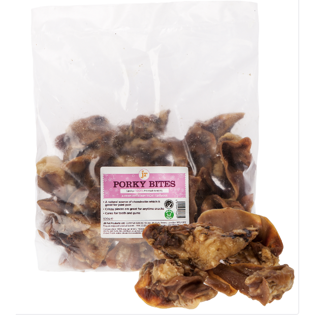 Oreilles de porc Jr Pet Products 500g