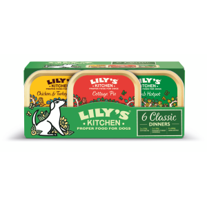 Pâtées pour chien adulte Lily's Kitchen – Multipack Recettes classiques